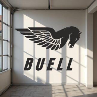 Sticker autocollant moto Buell logo