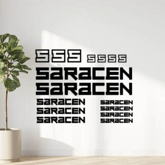 Kit stickers vélo mountain bike Saracen