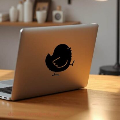 Sticker autocollant  poussin poule poulet