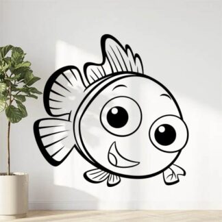 Sticker autocollant poisson Nemo
