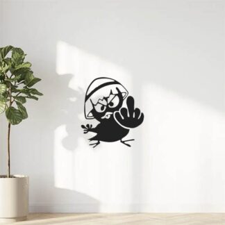 Sticker autocollant calimero fuck