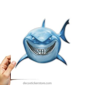 autocollant  Sticker MacBook hp Sony portable Shark