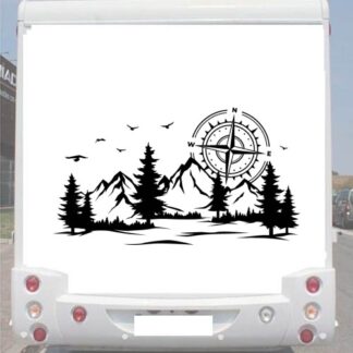 sticker autocollant Camping-car 2 7B7DE