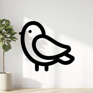 sticker autocollant animaux oiseau 8 7GL98