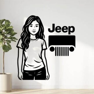 Sticker autocollant client Jeep - 7LFJCE