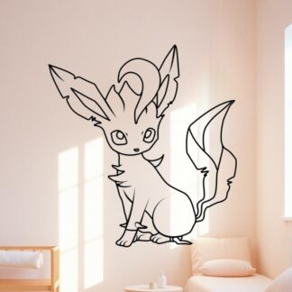 sticker autocollant Pokemon manga Phyllali leafeon 3 7NXF9