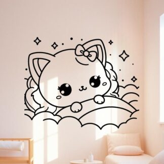 sticker autocollant kawai manga 3 7UOKX