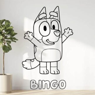 sticker autocollant Bluey héro 1 8KSJR