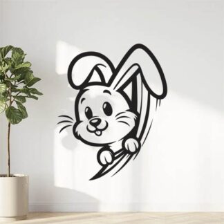 sticker autocollant lapin animaux 1 90XQA