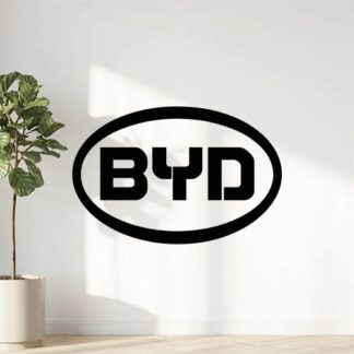 Sticker autocollant BYD logo décoration decostickerstore - 9EKAJF