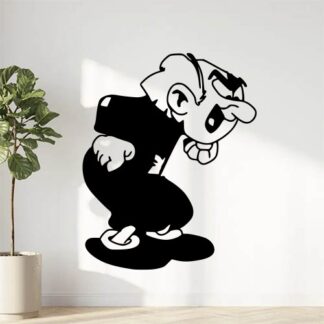 sticker autocollant schtroumpfs 4 9EYNO