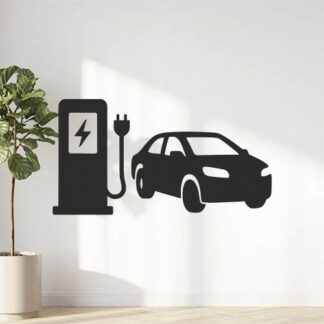 Sticker autocollant Rennsteigen in matt grau décoration decostickerstore - X5GAJN