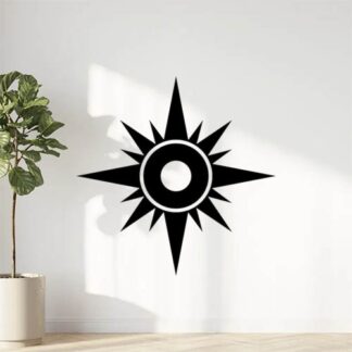 Sticker Autocollant boussole compas 4X4  A2408