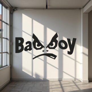 Sticker Autocollant no fear bad boy