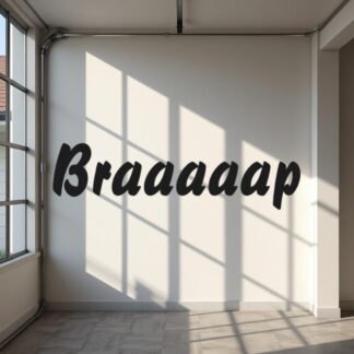 Sticker Autocollant  Moto Braaaap