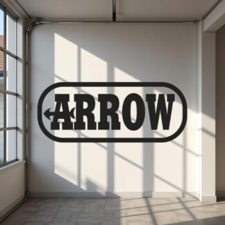 Sticker Autocollant arrow