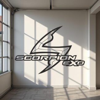 Sticker Autocollant  Scorpion Exo Helmet