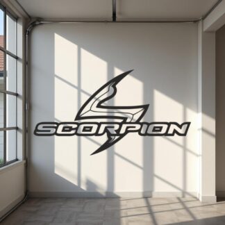 Sticker Autocollant  Scorpion Helmet