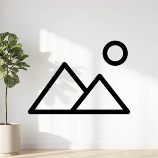 sticker autocollant montagne 2 A59HB