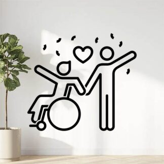 sticker autocollant handicap 5 AEBHG