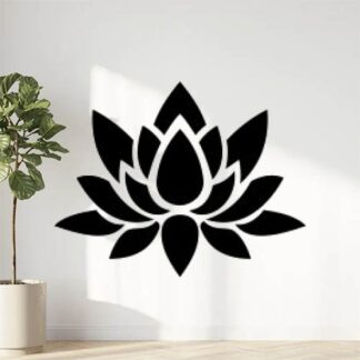 Sticker Autocollant lotus fleur AG87289