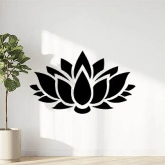 Sticker Autocollant lotus fleur AG87296
