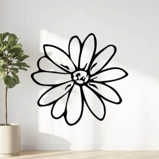 Sticker Autocollant marguerite fleur AJ87295