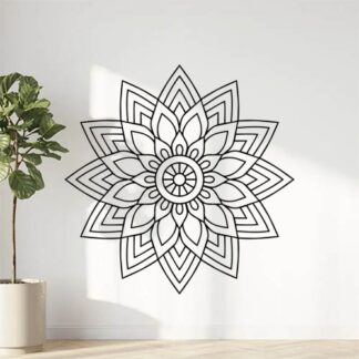 Sticker Autocollant mandala zen fleur AK87292