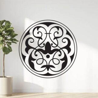 Sticker Autocollant mandala zen fleur AK87298