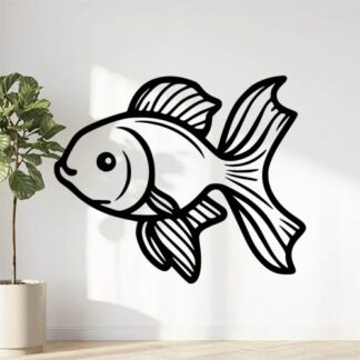 Sticker Autocollant poisson ide marin pêche AL87294