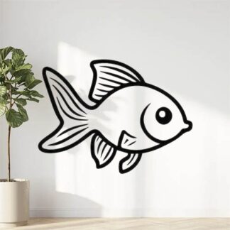 Sticker Autocollant poisson ide marin pêche AL87297