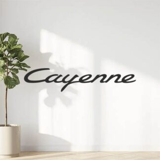 Sticker Autocollant  porsche 4x4 cayenne auto AM87327