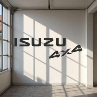 Sticker Autocollant  isuzu jdm auto AM87360