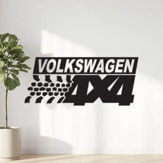 Sticker Autocollant logo 4x4 volkswagen auto AM87383