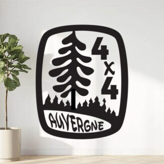 Sticker Autocollant  4x4 auvergne auto AM87425