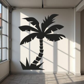 Sticker Autocollant palmier auto AM87431