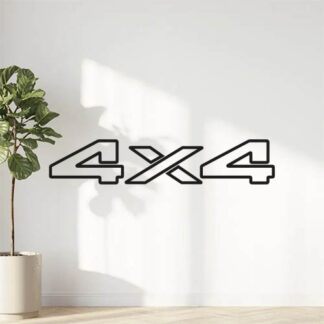 Sticker Autocollant 4x4 auto AM87458