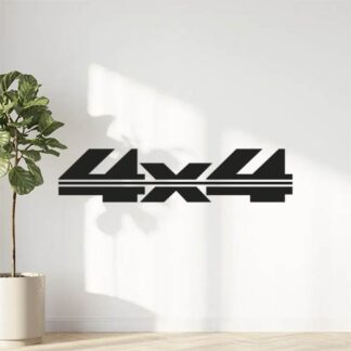Sticker Autocollant 4x4 auto AM87471