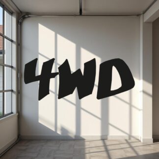 Sticker Autocollant 4wd auto AM87484
