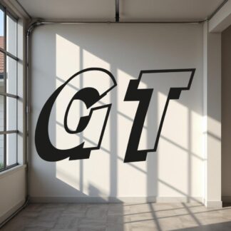 Sticker Autocollant gt auto AM87522