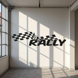 Sticker Autocollant rally auto AM87537