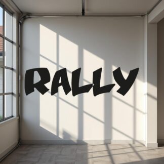Sticker Autocollant rally auto AM87540