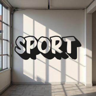 Sticker Autocollant sport auto AM87554