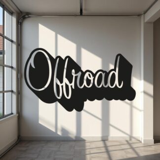 Sticker Autocollant offroad auto AM87563