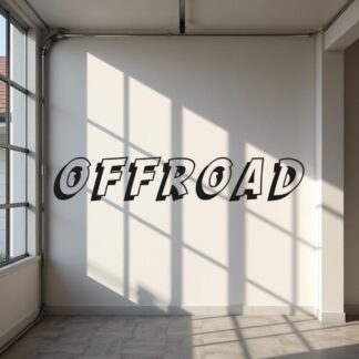 Sticker Autocollant offroad auto AM87565