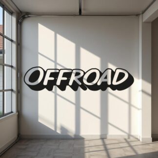 Sticker Autocollant offroad auto AM87569