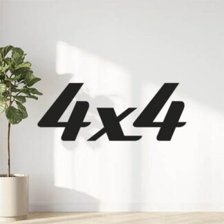 Sticker Autocollant 4x4 auto AM87576