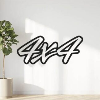 Sticker Autocollant 4x4 auto AM87580