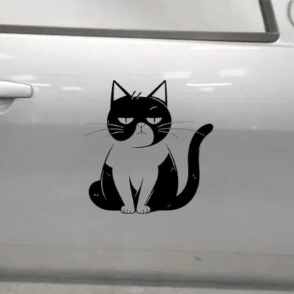 Sticker Autocollant chat animaux  AN1A35