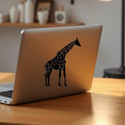 Sticker Autocollant girafe  animaux  AN2423